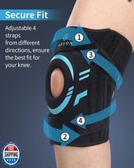 ABYON Knee Brace for Pain Relief, Meniscus Tear, Arthritis, ACL and Joint Sup