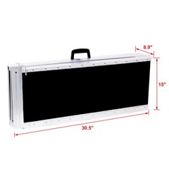 Portable 5ft Folding Wheelchair Ramp 600LB Cap 2-Pc Aluminum Non-Skid