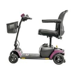 Pride SC442E Sugarplum Elite Traveller® 2 4-Wheel Travel Mobility Scooter- 18AH