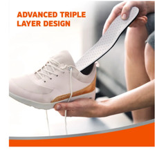 Odor Eaters Ultra Comfort Foot Odor Insoles, 3 Pairs Free Shipping