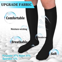 Hi Clasmix 30-40mmHg Medical Graduated Small-Medium, 1-2 Pack Black