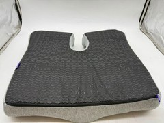 C CUSHION LAB Pressure Relief Memory Foam Seat Cushion Light Gray- USED