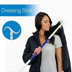 RMS 35.5 Inch Extra Long Dressing Stick Aid for Shoes, 1 Count (Pack of 1)