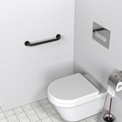 16 Inch Oil Rubbed Black Stainless Steel Shower Grab Bar, Bathroom Safety Hand R