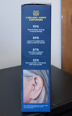 BRAND NEW Audien Hearing ATOM X Wireless Rechargeable OTC Hearing Aid C9