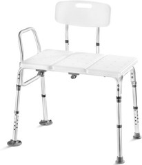 Transfer Bench for Bathtub – Adjustable Shower Chair for Elderly and Disabled