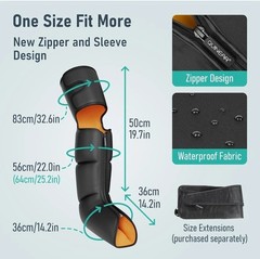Quinear LEFT LEG REPLACEMENT SLEEVE SQN-073A OPEN BOX NEW
