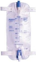 3 Pack Easy-Tap Catheter Leg Bag Urinary Drainage Bag, 1000Ml, Anti-Reflux 32 Oz