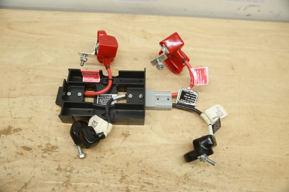 Invacare TDX SP Battery Harness Cable Wire Set w/ Fuses for Power Chairs
