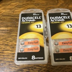 New Duracell Activair Hearing Aid Batteries: Size 13 (24 Batteries)-Exp 04-28