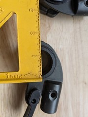 Wheelchair Anti-tip Bar Clamp Pair Adjustable User Friendly For Tilite B26