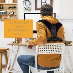 Wellness Posture Corrector Back Straight Shoulders Brace Strap Body Correct 1pc