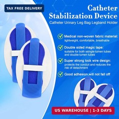 10Pcs Foley Catheter Stabilization Device, Urinary Leg Bag Catheter Tube Holder,