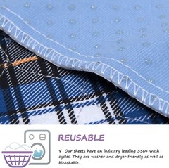 Durable 36″ x 34″ Washable Bed Pads for Incontinence – 2 Pack with 4 Layers