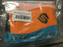 Shinymod cooling sleeves black 3 pack white and orange new