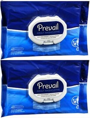 PREVAIL Adult Washcloths 8 x 12 inch 48 ct Softpack ( 2 pack )