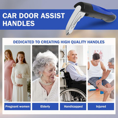 4Pack Car Support Handle Assist, 3 in 1 Emergency Tool, Auto Cane Car Grab Handl