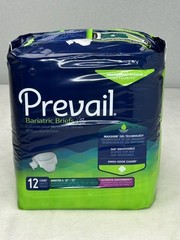 Prevail Bariatric Briefs Size A 62-73“ – Bag of 12 – 4 Pack