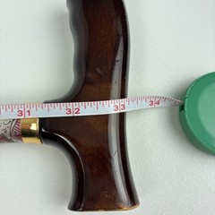 Folding Adjustable Walking Cane Compass Rose T-Handle 5 Notch 33-37 In