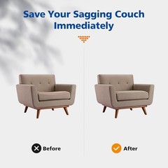 Couch Cushion Support for Sagging Seat 20″X 20″Insert Pads Supports Cushion U…