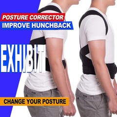 Posture Corrector Fully Adjustable Straightener Clavicle and Back Pain Relief