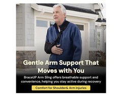BraceUP Arm Sling for Shoulder Injury for Women and Men – Rotator Cuff Torn, …