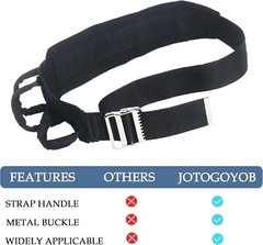 Gait Belt with Handles for Seniors Nursing Staff Transfer Belt for Elderly