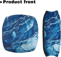 Rollator Walker Seat Covers for Seniors Deep Blue Marble Universal Rollator Walk