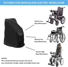 Wheelchair Cover Waterproof Electric Wheelchair Covers for Indoor and Outdoor Tr