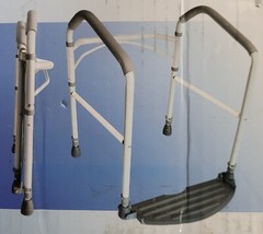RMS Toilet Safety Frame & Rail – Folding & Portable Bathroom Toilet Safety Rails