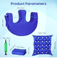 U-Shaped Turning Pillow, Patient Turning Device Help Elderly Turn Over Medium