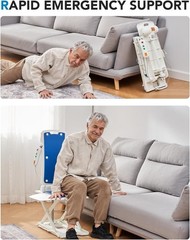 Electric Chair Lift – Floor Lift for Elderly Falls, IPX8 Waterproof Bath Lift…