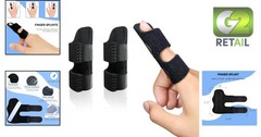 Pain Relief Finger Splint Set – Universal Fit for Index, Middle & Ring Fingers
