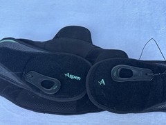 Aspen Vista Back Brace LSO XX-Large Black/Green Adjustable Support Belt