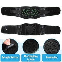 DR JK- Lower Back Brace with Lumbar Pad for Men and Women, Large, Back Brace …