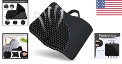 Luxury Double Layer Gel Cushion for Office & Wheelchair – Relief for Back & Hips