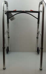 Drive Medical Deluxe Folding Walker 10210-4 5″ Wheels Weight Capacity 350 – New