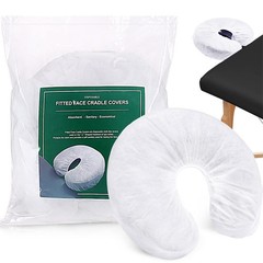 Noverlife 100PCS Disposable Fitted Face Cradle Covers