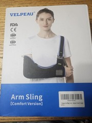 Velpeau Arm Sling Shoulder Immobilizer for Women and Men, Fit Left or Right Arm