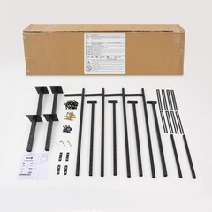 Walking Aid Parallel Bars Height Adjustable for Rehab&Walking Balance Issues