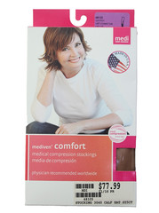 Mediven Sheer & Soft COMFORT CALF HIGH 30-40 Compression CT SOCKS – NATURAL – V