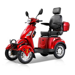 800W Heavy Duty Electric Mobility Scooter 4 Wheel for Adult Senior 30Miles 500lb