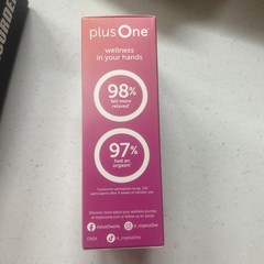 PLUS ONE VIBRATING BULLET SOFT TOUCH MASSAGER 10 SETTINGS NEVER OPENED