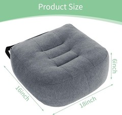 Extra Thick Chair Cushions for Office,6 in Breathable Adult Booster Seat for Car