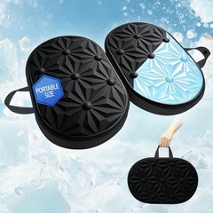 Ergonomic Memory Foam Seat Cushion with Cooling Gel – Non-slip and Foldable