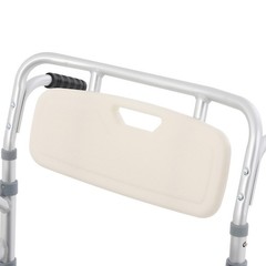 Height Adjustable Commode Chair, Rolling Shower Wheelchair, Versatile Design
