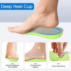 Arch Support Shoe Insoles Inserts Pad Invisible Height Increase Heel Lift Taller
