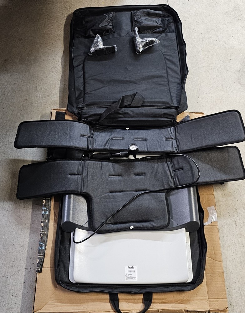 Saunder Lumbar Traction Device W/ Hand Pump in Travel Case
