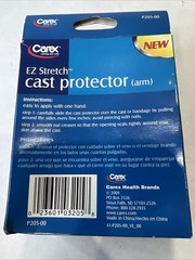 Carex E-Z Stretch Cast Protector, Arm (1) P205-00 Latex Free Reusable 20” Long