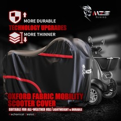 Mobility Scooter Cover, 420D Waterproof Outdoor Protection Electric Scooter S…